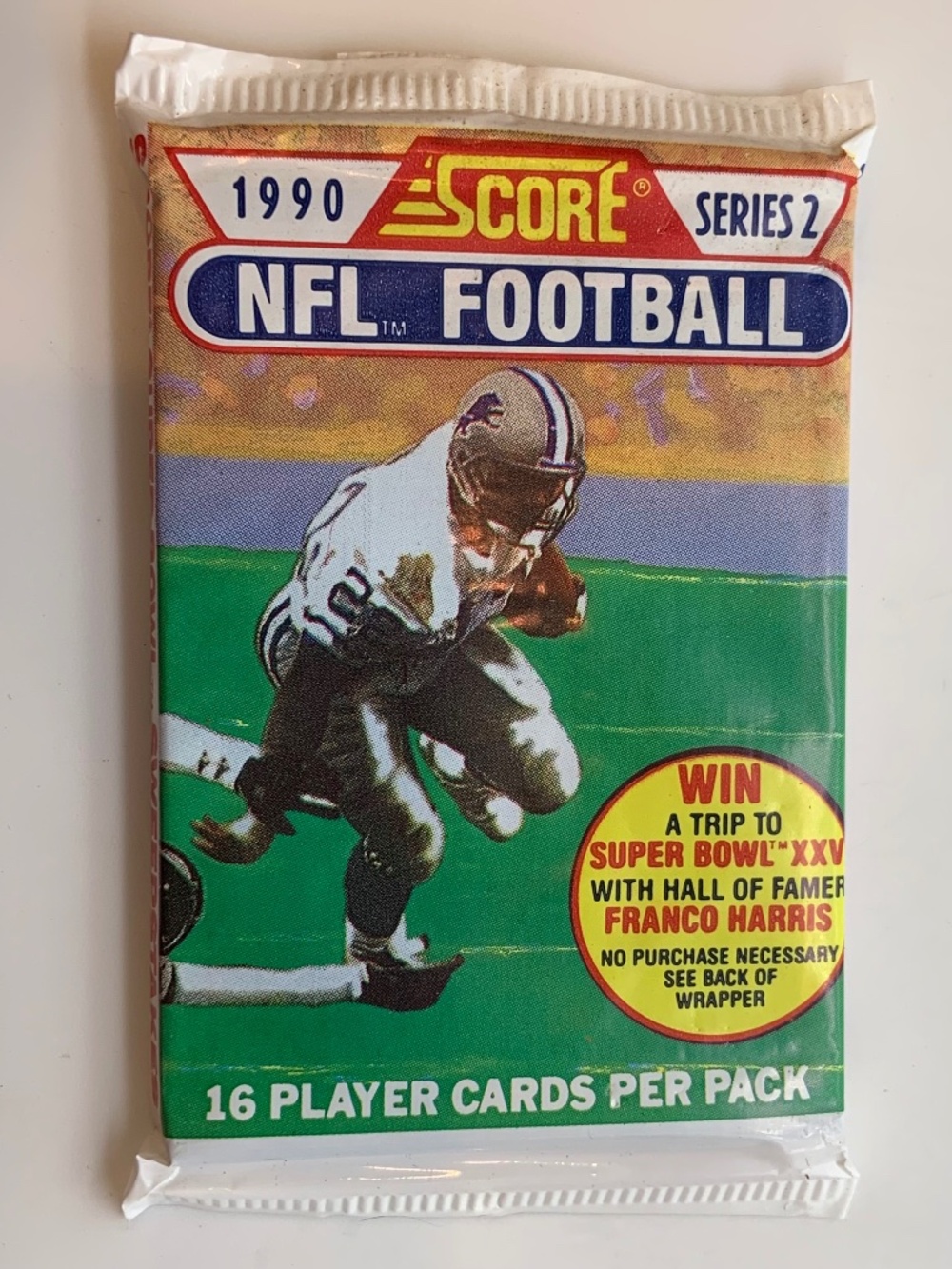 VTG 1990 Score NFL Football Series 2 Player Trading Cards Pack Sealed